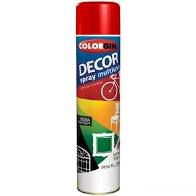 Colorgin Tinta Spray Decor Vermelho Metálico (360ml)