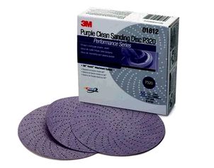 3M Disco Hookit Clean Sanding 334U P500 152mm (1und)