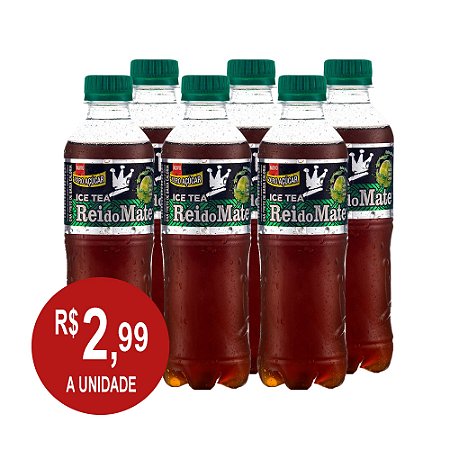 Ice Tea LIMÃO ZERO AÇÚCAR Pack com 6 Garrafas 350 ML