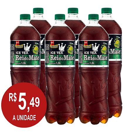 Ice Tea LIMÃO ZERO AÇÚCAR Pack com 6 Garrafas 1,5L