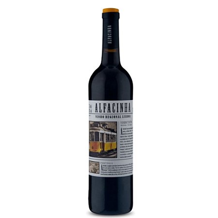 VINHO ALFACINHA REGIONAL LISBOA TINTO 750ML