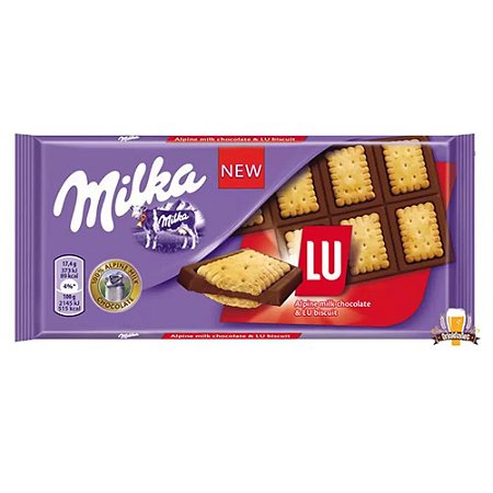 CHOCOLATE MILKA LU 100G