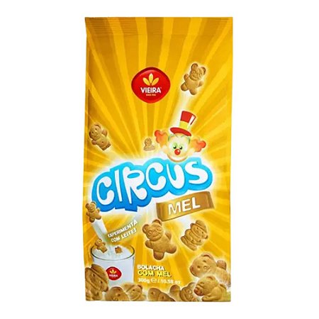 BISCOITO VIEIRA CIRCUS MEL 125G