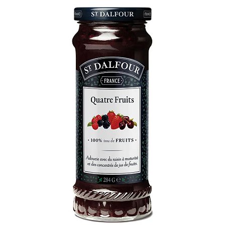 GELEIA ST DALFOUR QUATRE FRUITS 284G