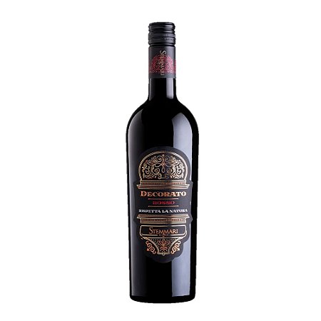 VINHO STEMMARI DECORATO ROSSO 750ML