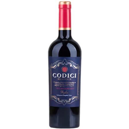 VINHO CODICI NEGROAMARO 750ML