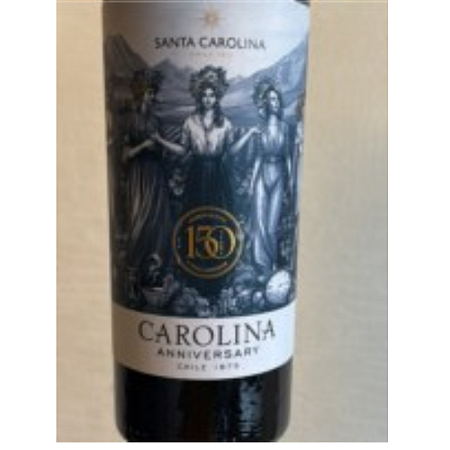 VINHO CAROLINA 150 ANOS 750ML