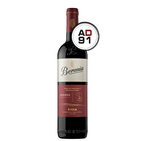 VINHO BERONIA CRIANZA 750ML