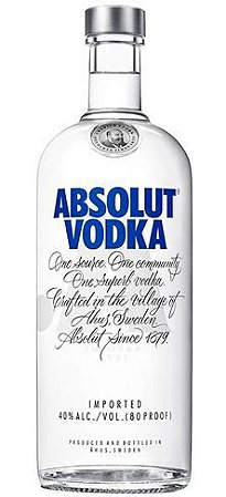 VODKA ABSOLUT 1L