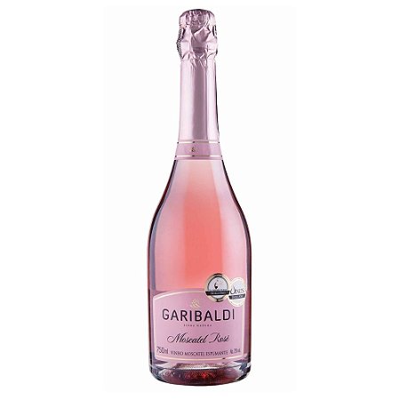 ESPUMANTE GARIBALDI MOSCATEL ROSE 750ML