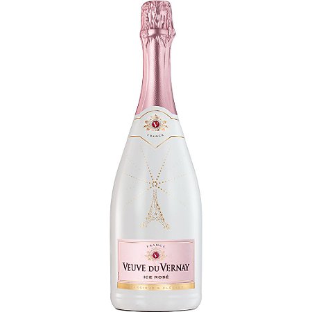 ESPUMANTE VEUVE DU VERNAY ICE ROSE 750ML