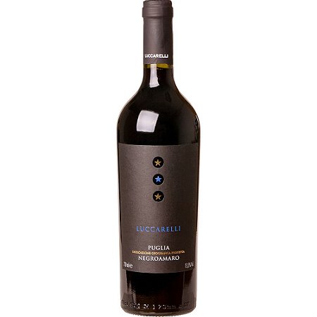 VINHO LUCCARELLI NEGROAMARO PUGLIA 750ML