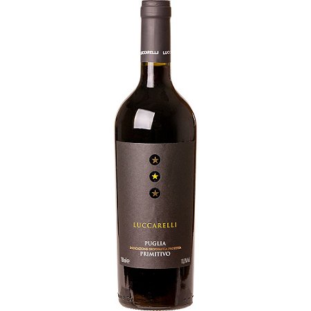 VINHO LUCCARELLI PRIMITIVO PUGLIA 750ML