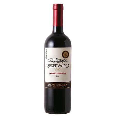 VINHO SANTA CAROLINA RESERVADO CABERNET 750ML