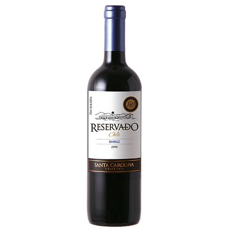 VINHO SANTA CAROLINA RESERVADO SHIRAZ 750ML