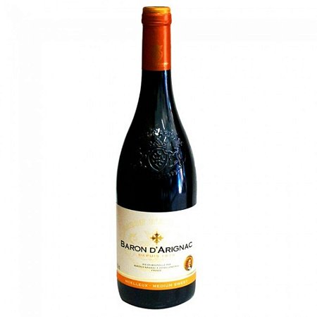 VINHO BARON D'ARIGNAC TINTO SUAVE 750ML