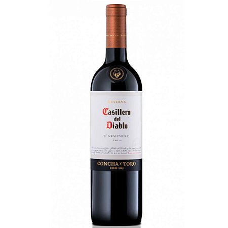 VINHO CASILLERO DEL DIABLO CARMENERE 750ML