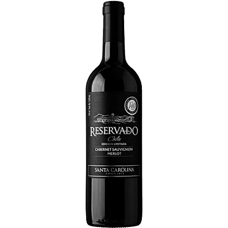 VINHO SANTA CAROLINA RESERVADO EDIÇÃO LIMITADA 750ML