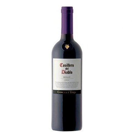 VINHO CASILLERO DEL DIABLO RESERVA MERLOT 750ML