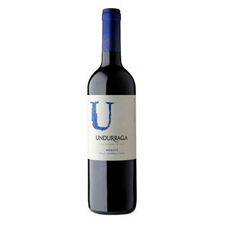 VINHO UNDURRAGA U MERLOT 750ML