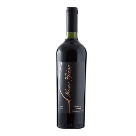 VINHO MARIO GEISSE RESERVA CARMENERE  750ML