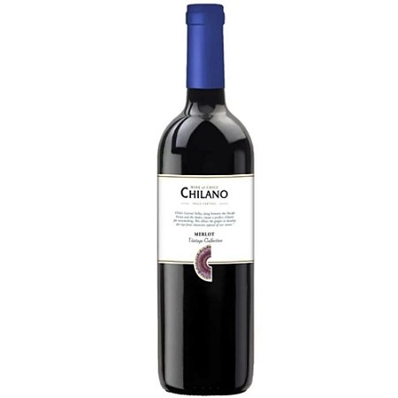 VINHO CHILANO MERLOT 750ML