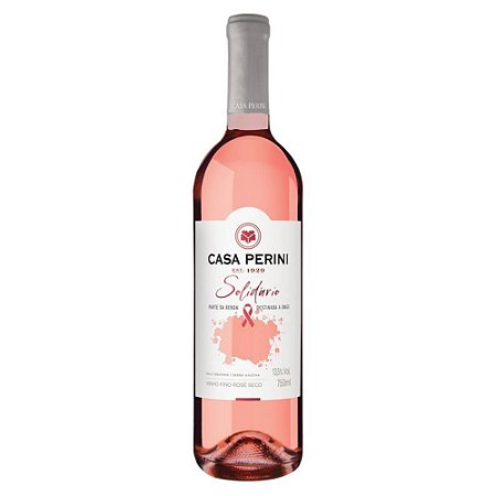 VINHO PERINI SOLIDARIO ROSE 750ML