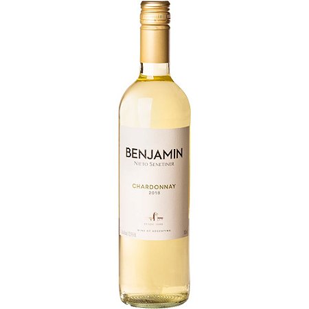 VINHO BENJAMIN NIETO CHARDONNAY 750ML