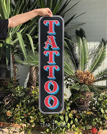 Tattoo Sign PVC 1