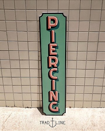 Piercing Sign PVC 1