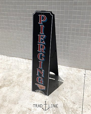 Cavalete TATTOO PIERCING