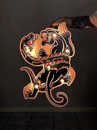 Panther Snake Iluminada