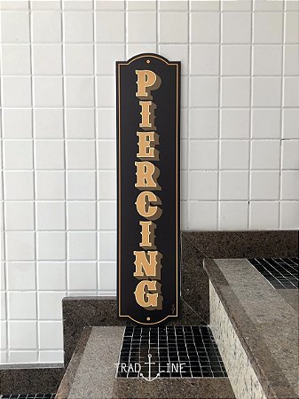 Piercing Sign PVC 16 V1