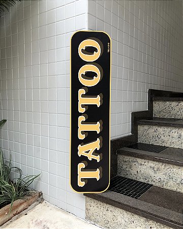 Tattoo Sign PVC 16