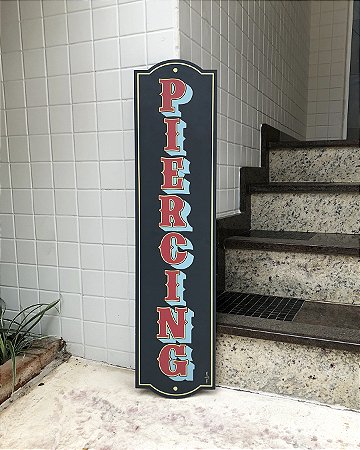 Piercing Sign PVC 4