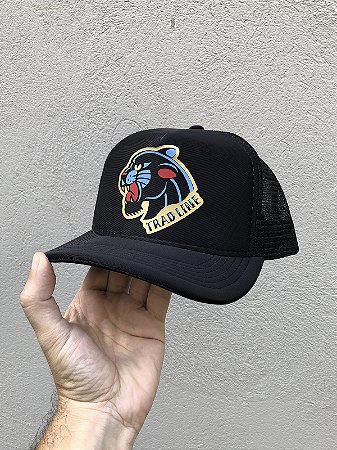 Boné Panther Head - Preto