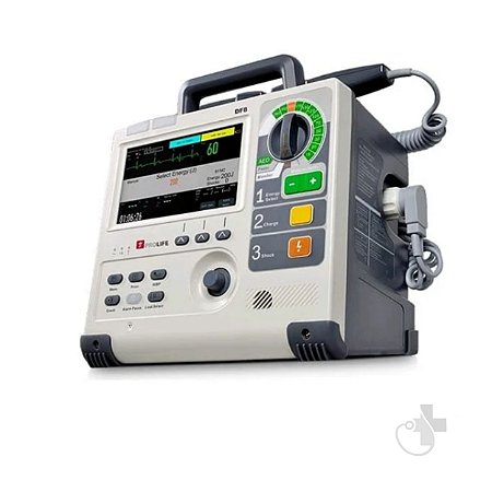CARDIOVERSOR DF8 COM MARCA PASSO/DEA/ PREPARADO PARA CAPNOGRAFIA