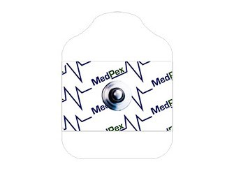 Eletrodo Para ECG Medpex MP-40 Econômico Pacote Com 50 Unidades Adulto/Pediátrico
