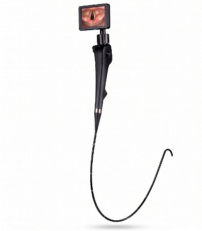 Videobroncoscópio Flexível Portátil com Monitor Integrado – Sistema de Intubação para Via Aérea Difícil