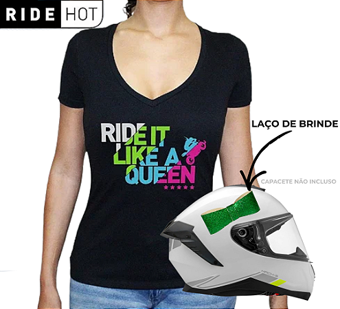 Camiseta Ride it Like a Queen