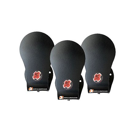 Kit com 3 suportes de Capacete