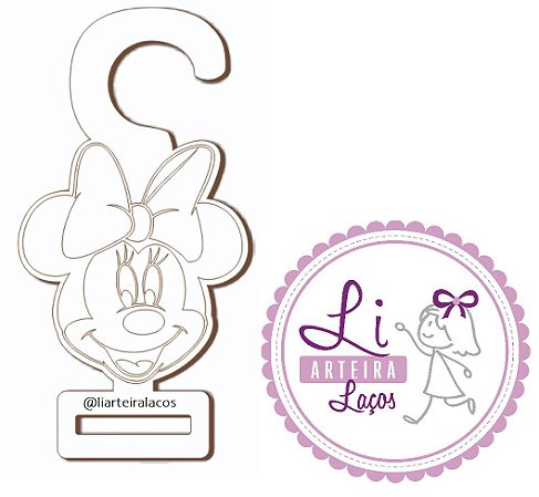 Porta Laços Minnie