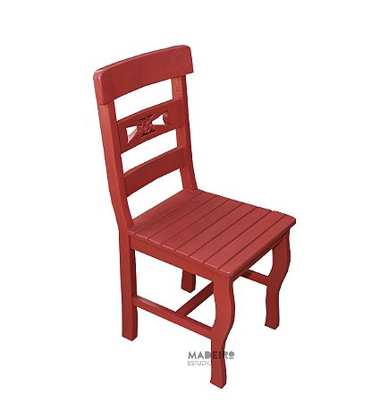 Cadeira Mineira Vermelha