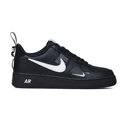 nike preto com simbolo branco