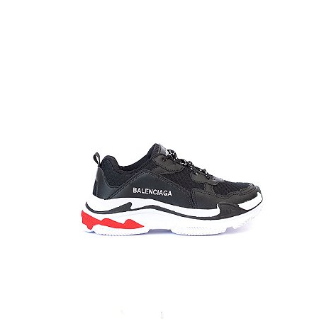 balenciaga triple s preto