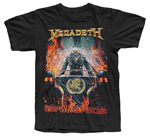 Megadeth - Camiseta "New World Order"