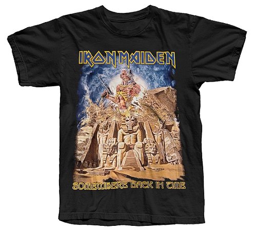 Iron Maiden - Camiseta "Somewhere Back In Time"