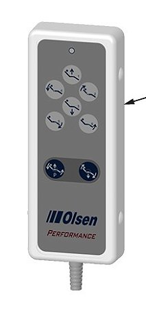 Controle Manual com Cabo Performance 3 Motores