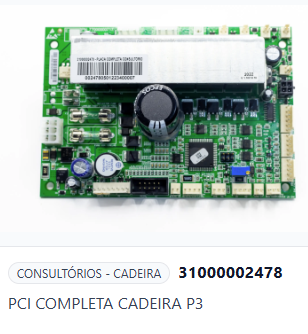 PCI COMPLETA CADEIRA P3