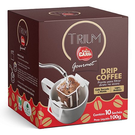 Drip Coffee Cajubá Trium 100g (10x1)